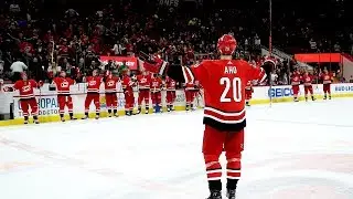 Sebastian Aho's patience pays off for OT winner
