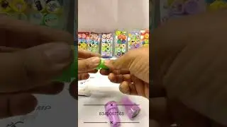 9 different design and colour of stamp for #school #schoolsupplies #asmr #cute