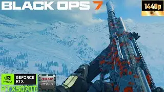 BLACK OPS 7 | RTX 5070 Ti | 1440P/INTEL XeSS FPS TEST | CALL OF DUTY (NO COMMENTARY)