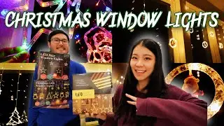 BEST Christmas window Lights| Amazon christmas window lights:quntis curtain lights
