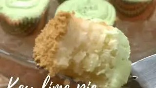 Key lime pie cupcakes