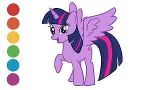 Как нарисовать Твайлайт Спаркл ✨🦄 - My Little Pony легко и весело!
