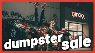 Woman DUMPSTER DIVES For Her Holiday Decorations | The Feed