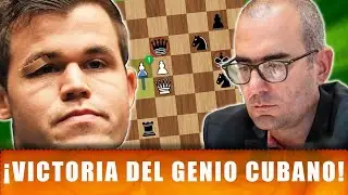 &iexcl;&iexcl;BRUTAL!! GENIO CUBANO DERROTA A MAGNUS CARLSEN | Leinier Dom&iacute;nguez vs Magnus Carlsen