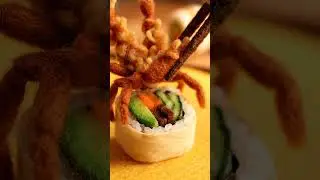 Felt | Sushi | Spider Roll | スパイダーロール | 🦀