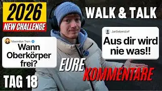 30 TAGE MAXIMALE HYPERTROPHIE | WALK & TALK / Q&A | TAG 18