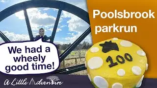 Natalie's Epic Poolsbrook parkrun 🏃&zwj;♀️ pushing a Double Buggy at her 100th venue 🎉