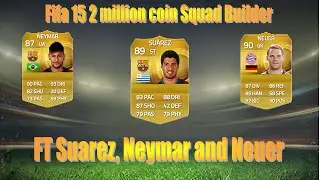 Fifa 15 2 million coin squad builder