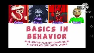 Baldi's basics field trip subject lyrics color coded