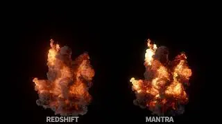 houdini Redshift Mantra explosion shader