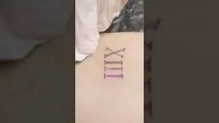 How to Tattoo #linework #tattootips #shorts