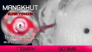 Typhoon Mangkhut (Ompong) even stronger - 10pm PHT Sept 12, 2018