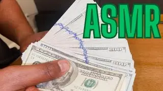 Relaxing ASMR Money Counting | Crisp $100 Bills Sound