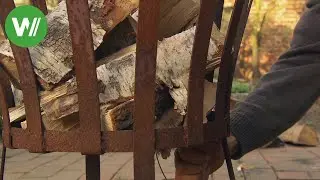 Holz f&uuml;r den Feuerkorb - Wie man das perfekte Feuer macht!