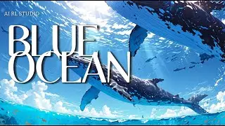 海洋|Blue Ocean|The Most Beautiful Ambient Meditative Music For Relaxing & Inner Peace