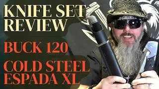 BUCK 120 & COLD STEEL ESPADA REVIEW - Bear's Blades