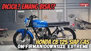Honda CB ready to go, Om Firman requests extreme downsize ‼️#cbse