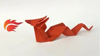 Origami WATER DRAGON | How to make a paper dragon