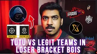 Tutu vs Legit Teams in BGIS Losers Bracket