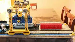 LEGO container crane
