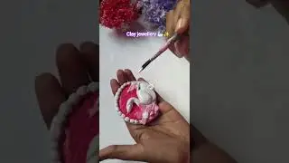 swaraswati pujo special clay jewellery||shorts video||best shorts video||#clayjwellery #trending