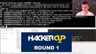 Facebook Hacker Cup 2020 R1 (full score, part 1)
