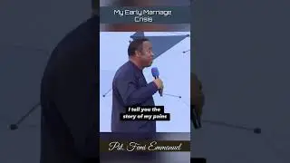 My Early Marriage Crisis || Femi Emmanuel