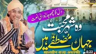 Wo Shehr E Mohabbat Jahan Mustafa hai #newnaat  saalmin raza ashrafi saharsavi New Heart touching