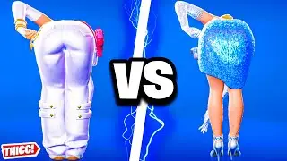 Fortnite Show Em Off Emote With Cat Holloway Skin Extended Version Thicc 🍑😘 Sus Up Skirt Glitch 😍 4K