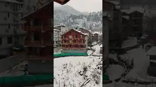 Heavy Snowfall in Manali 27th December 2020