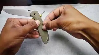 Hinderer Firetac: разборка/сборка