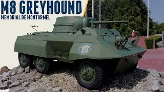 M8 Greyhound - Walkaround - Memorial de Montormel.
