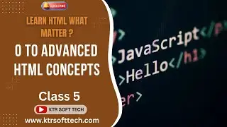 Frontend Development Internship | Batch Dec 2025 | HTML | Class 4 | Watch New HTML Video 2025