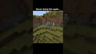 Never doing this again...