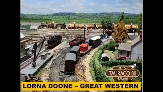 LORNA DOONE SHORT RUNNING SESSION, 00 GAUGE, HORNBY, GWR STEAM
