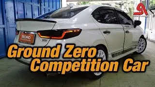 Honda City Car Audio uses Ground Zero, Harmonic Harmony, Crescendo and Goldhorn in RECARO