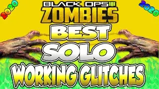 BEST *SOLO* WORKING GLITCHES (2020) - BO4 ZOMBIE GLITCHES