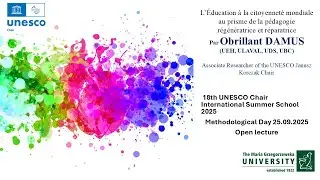 Opening speech at the Methodological Day, XVIII UNESCO Janusz Korczak CHAIR ... School 2025.