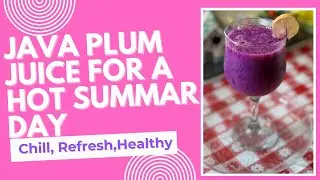 Jamun juice | How to make jamun juice at home | Diabetes special jamun juice | Fresh Summar drink 