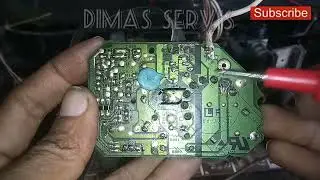 TV SHARP GAMBAR BERGARIS GARIS BUKU