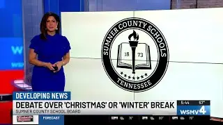Sumner County Schools debate over naming break