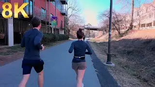 Atlanta BeltLine Walk &mdash; Quiet 8K Walking Video (No Talking)