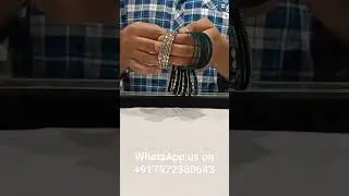 Coustomize Velvet Bangles Black Colour set, WhatsApp us on +917972380643 for Booking
