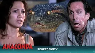 Gary (Owen Wilson) Gets Crushed | Anaconda (1997) | Screenfinity