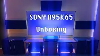 Sony Bravia A95K (XR-65A95K) Unboxing