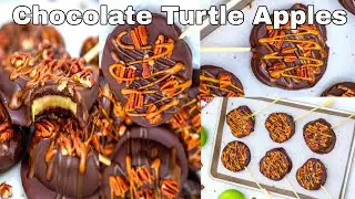 Chocolate Turtle Apples Recipe | Chocolate caramel turtle apples | What types of apples are use?