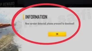 Free Fire Max New version detected, Please proceed to download! Problem Solve