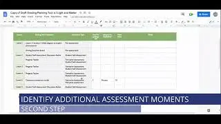 Grading Plan - Example A Unit 6.1