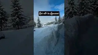 Parcă e raiul pe păm&acirc;nt&hellip; dar e &icirc;n Apuseni ❄️#curucsaculprinvise