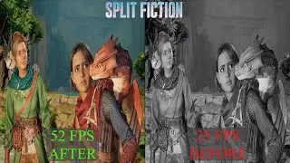 Split Fiction FPS Boost Guide For potato PCs | 25% FPS Boost With Commands!!!